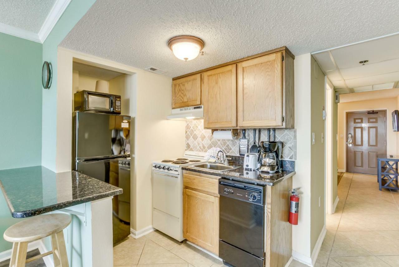 Oceanfront Condo W Balcony King Bed Meridian Plaza Myrtle Beach Esterno foto